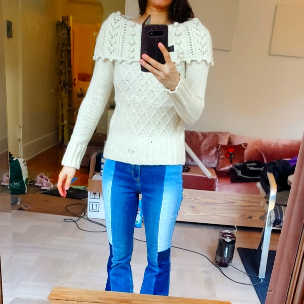 H&M white XS white sweater
